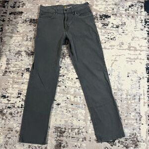 Carhartt Rugged Flex Pants Men 33x34(32.5) Cotton Gray Carpenter Relaxed 102517